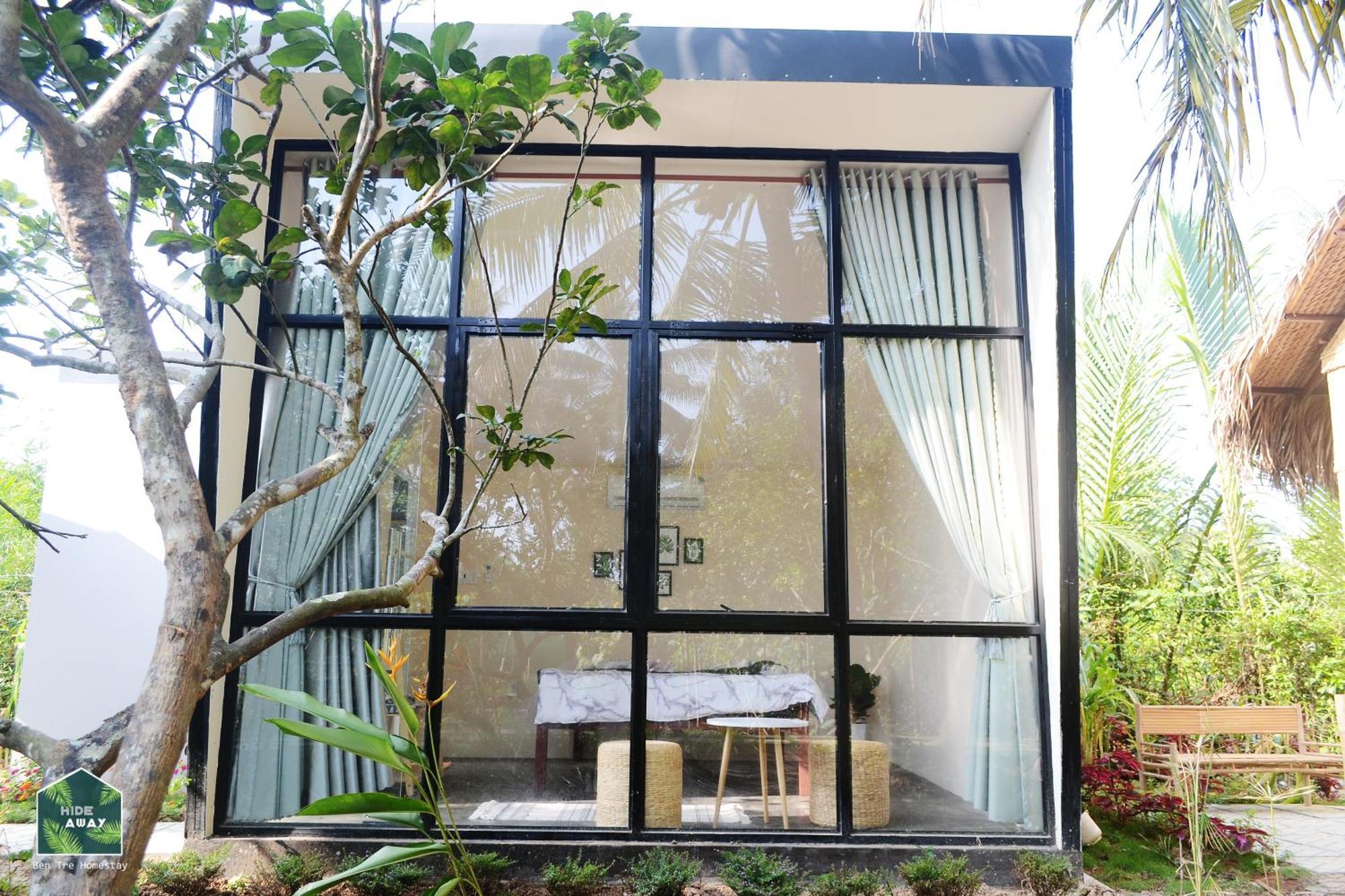 Hide Away Bungalows In Ben Tre City Eksteriør bilde