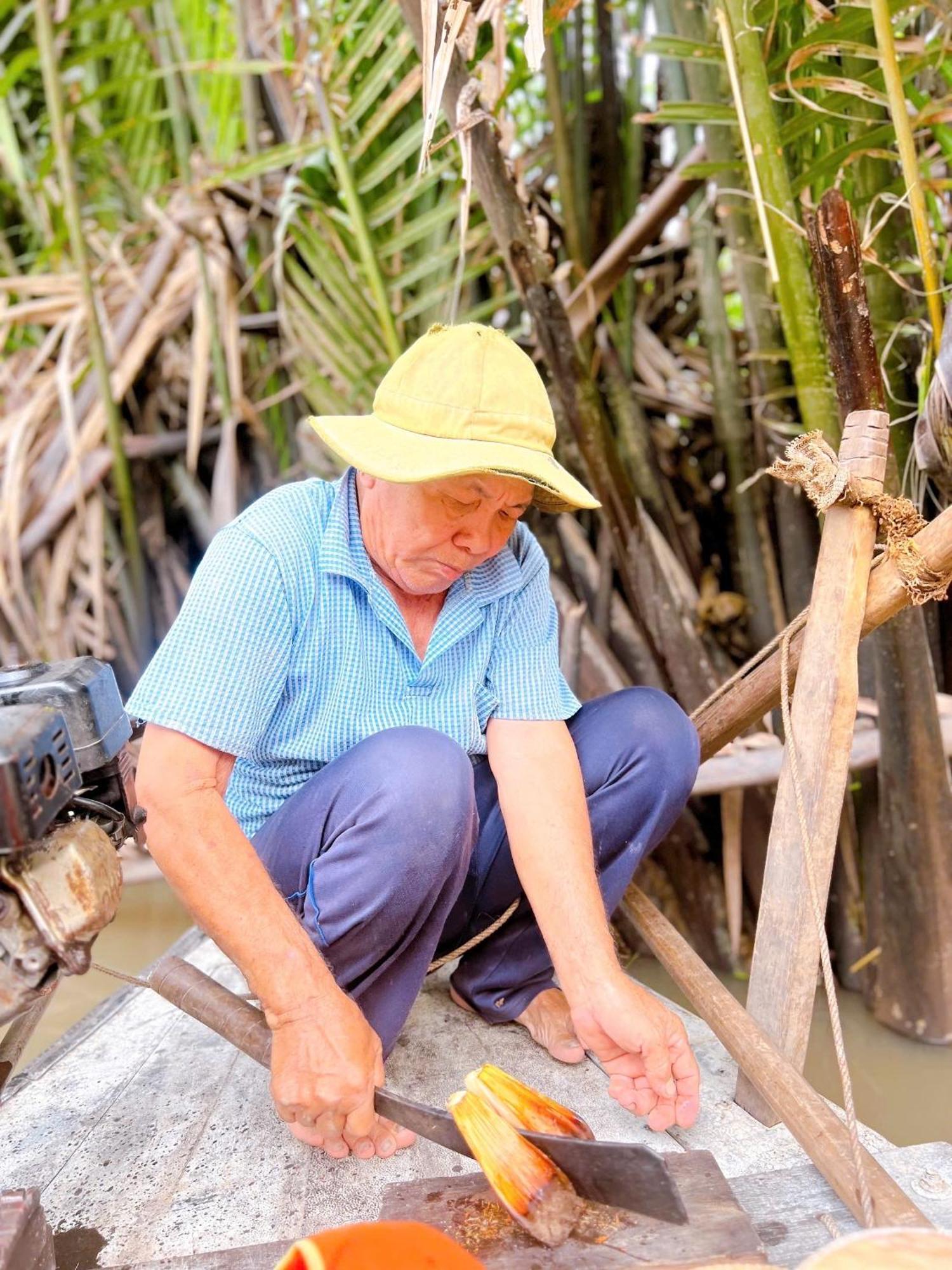 Hide Away Bungalows In Ben Tre City Eksteriør bilde